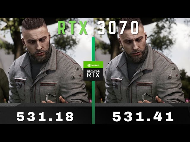 Nvidia Drivers | 531.18 vs 531.41 | 1440P | RTX 3070 8GB | Test in 6 Games