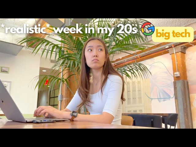 realistic week in my 20s in NY | working in tech