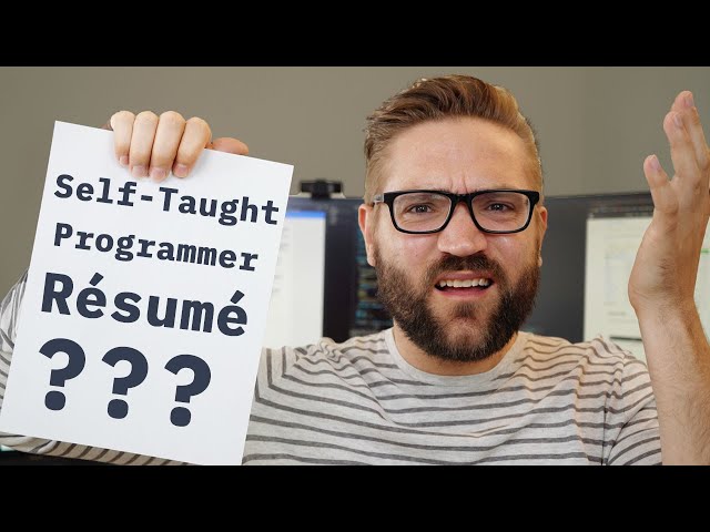 What to Include in Your Résumé (as a Self-Taught Programmer)