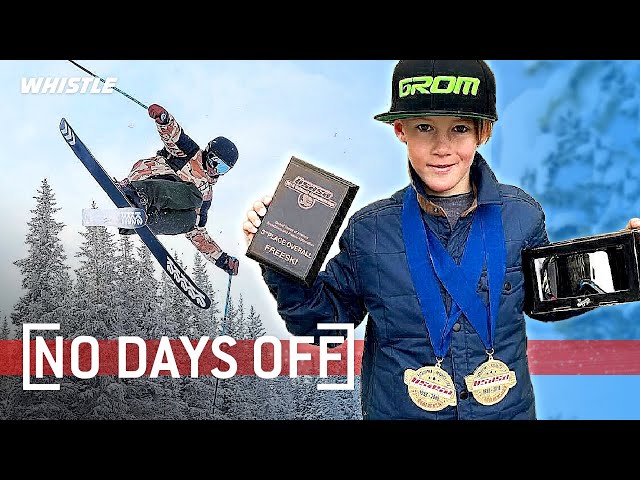 11-Year-Old LEGENDARY Skier “Shredz” Is A Future Olympic STAR! ⛷️
