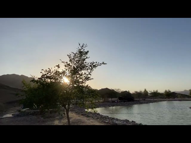 Artificial Water Lake Camping | Overnight Hatta Dubai Camping | Sedan Car Camping