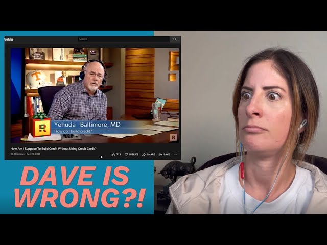 Why Dave Ramsey Is Dead Wrong About Building Credit (Reaction Video)