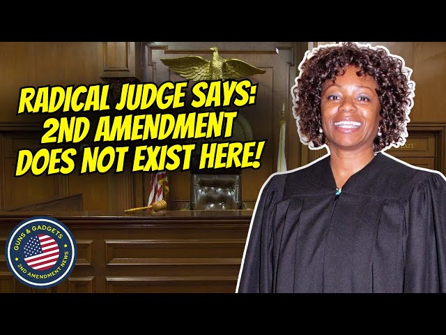 Radical Judge Says: 2nd Amendment Does NOT Exist Here!