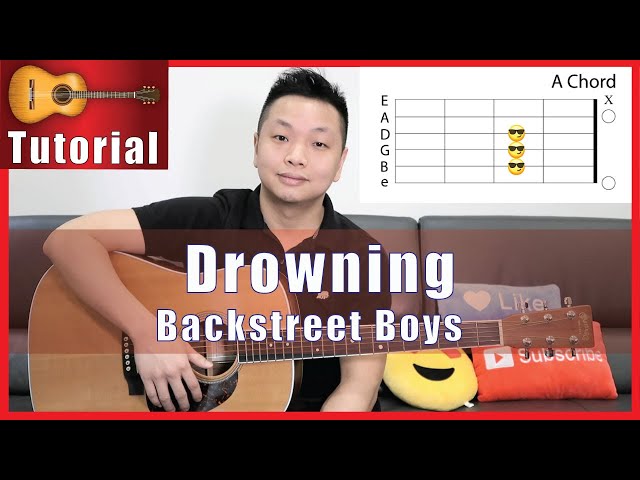 Drowning - Backstreet Boys Guitar Tutorial