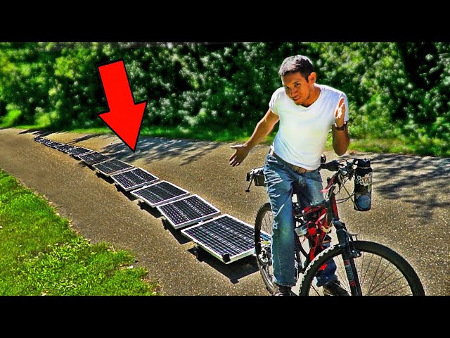 Making an Infinitely Powered Solar E-Bike