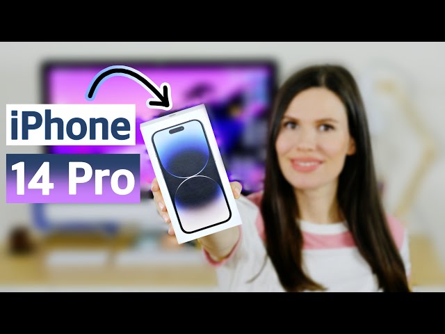 iPhone 14 Pro Unboxing + New Features!!