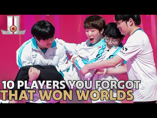 10 Players You Probably Forgot Won #Worlds