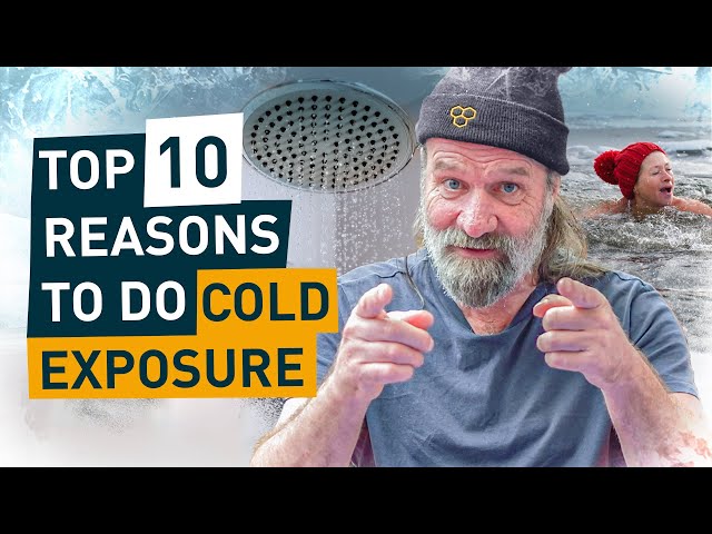Wim Hof's Top 10 reasons to take cold showers & ice baths 🧊