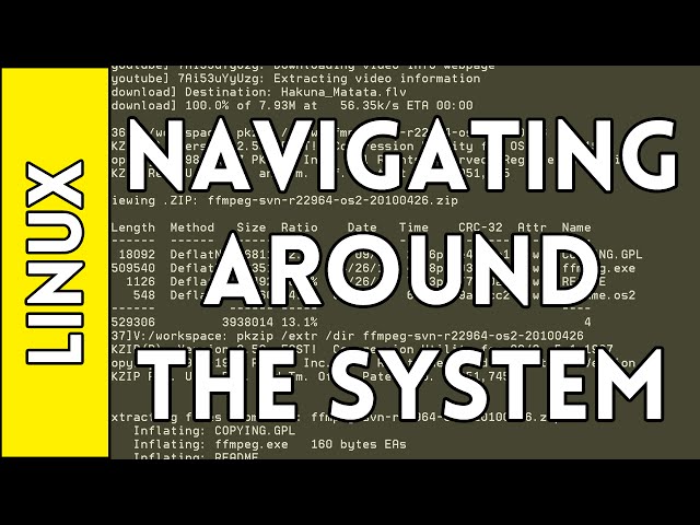 Navigation - Introduction to Linux for Absolute Beginners #2 (2016)