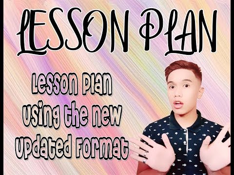 K to 12: Lesson Plan Tutorials