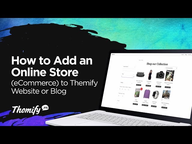 How to Add an Online Store to Your Themify Website or Blog!