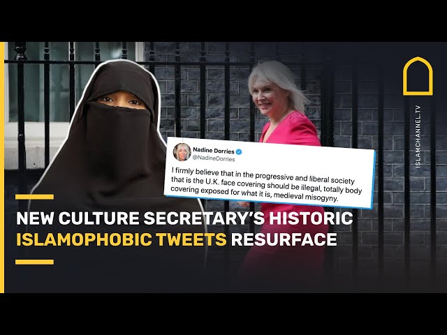 "A medieval costume" UK's new Culture Secretary's past Islamophobic tweets resurface