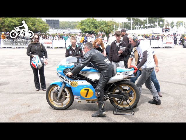 Goodwood Festival of Speed 2023 - motorcycles & legends in the paddock & assembly area