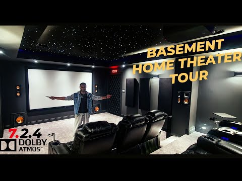 My Amazing 7.2.4 Dolby Atmos 4K Home Theater Tour | 2023 | Complete Guide on How to Build and Finish