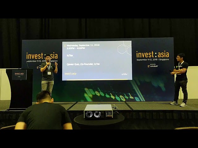 CoinGecko is now live with Andy Ji from Ontology, exclusive from Changelog at Invest Asia