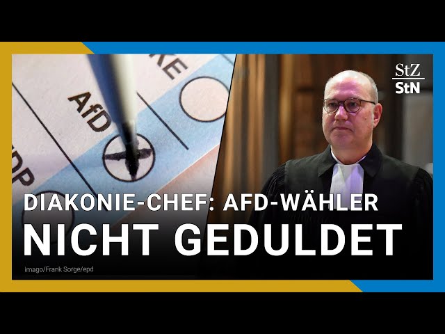 Diakonie-Präsident Schuch: „Wer sich für die AfD einsetzt, muss gehen“