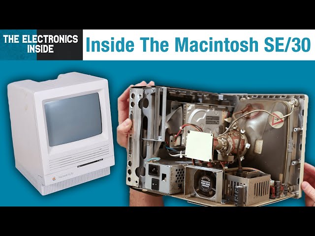 Macintosh SE/30 Teardown - The Electronics Inside