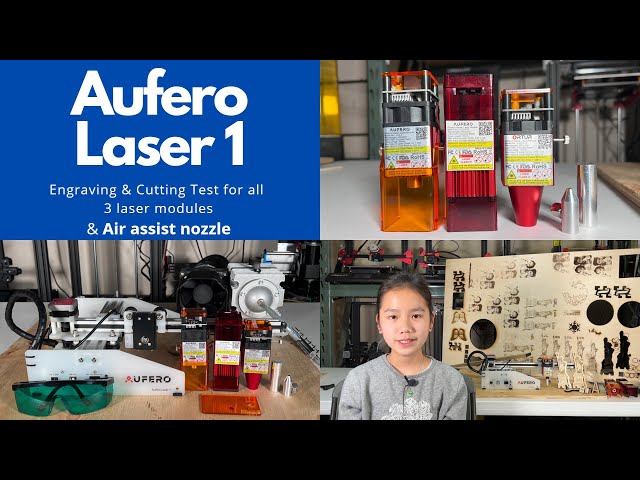 Ortur Aufero Laser One: 1.6W, 5W short or long focus module with air assist, which works the best?