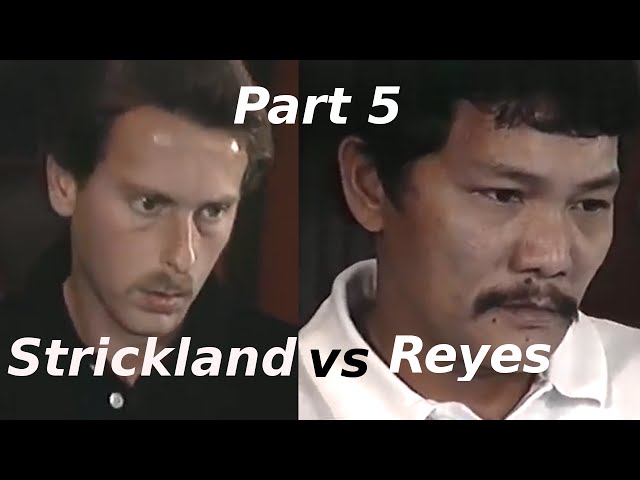 Efren Reyes vs Earl Strickland $100,000 The Color of Money Challenge Match Part 5 of 5