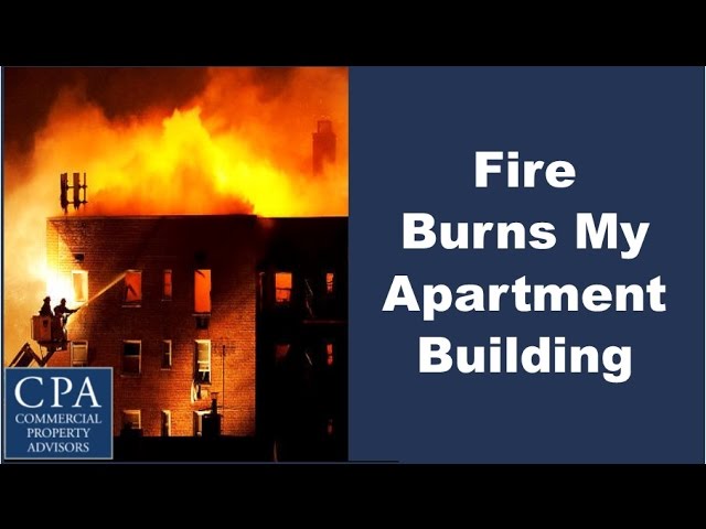 Fire Burns My Apartment Building