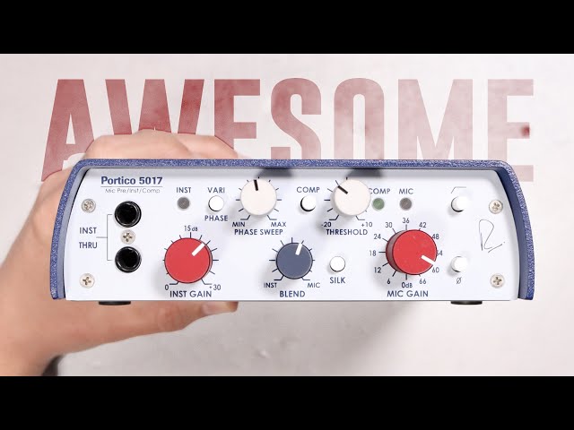 Rupert Neve Portico 5017 Preamp Review / Test