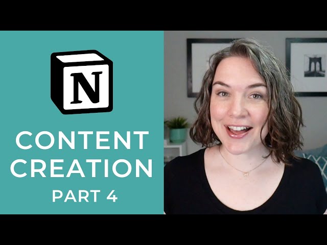 Notion for Content Creators - Live Build Part 4