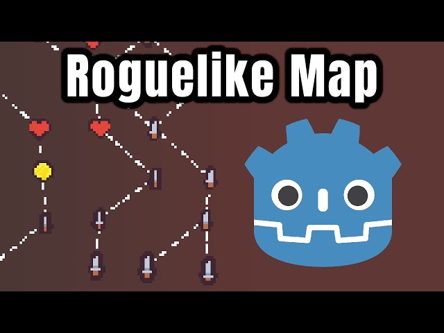 How to Generate a Slay the Spire-style Roguelike Map in Godot 4 (S02E05)