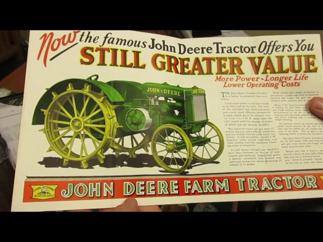 Kentucky Man's Collection of Rare Vintage Farm Equipment Manufacturer Promotional Items