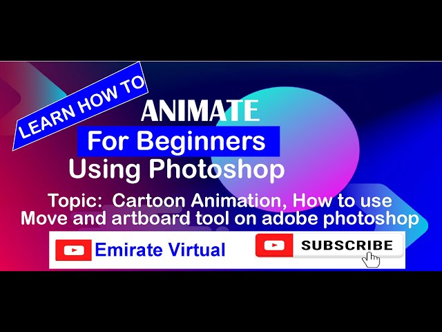 How to use Move and artboard tool on adobe photoshop