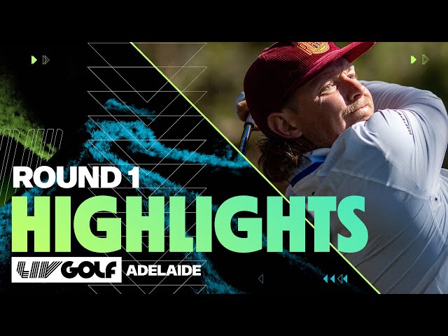 FULL HIGHLIGHTS: LIV Golf Adelaide | Round 1 | 2024