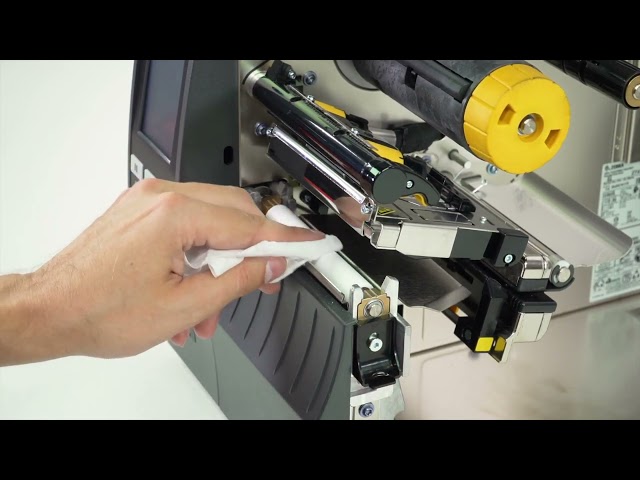 Clean Printhead & Platen Roller in ZT411 ZT421 Zebra Printers - How to Tips and Tricks by @3labels