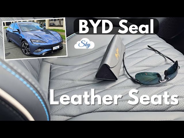 BYD Seal imitation leather seats on the Dynamic base model