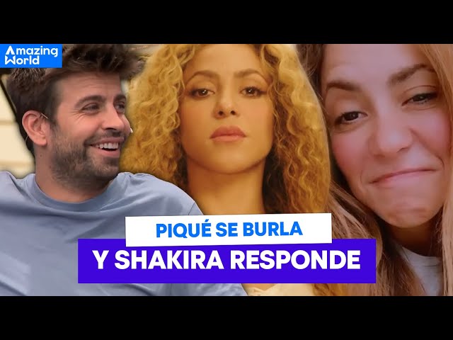"Puedo volar": Piqué reacciona con burlas al escuchar canción de Shakira. Shakira responde con todo.