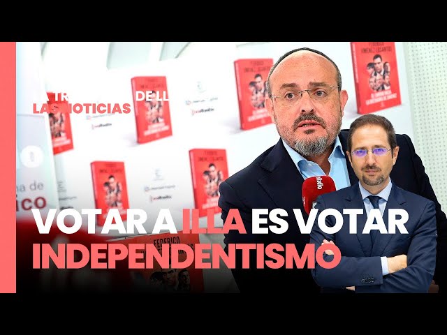 Alejandro Fernández: El PSC asume la agenda separatista, votar a Illa es votar independentismo