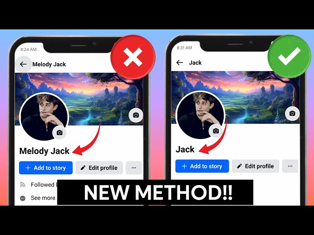 How to One Name on Facebook 2024 | Single Name on Facebook 2024