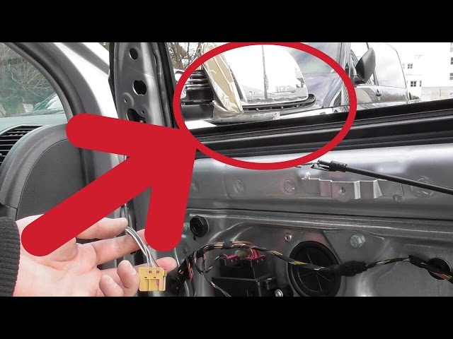 Außenspiegel wechseln, erneuern, reparieren Tutorial [HD] VW Polo 9N / exterior mirrors