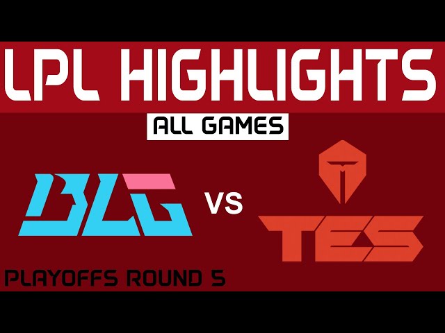 BLG vs TES Highlights ALL GAMES R5 LPL Spring Playoffs 2024 Bilibili Gaming vs Top Esports by Onivia