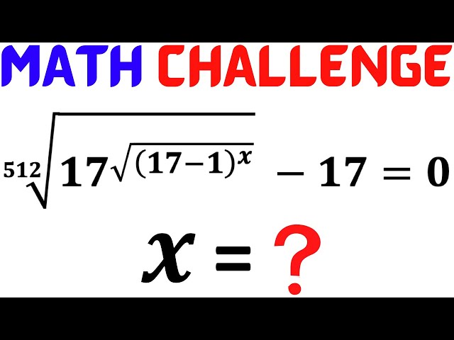 Can you solve this Radical Equation | Math Olympiad Training