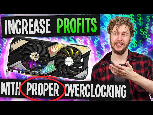 How to Overclock your GPU for Mining (NVIDIA GUIDE) Max profit, hashrate & efficiency on any coin