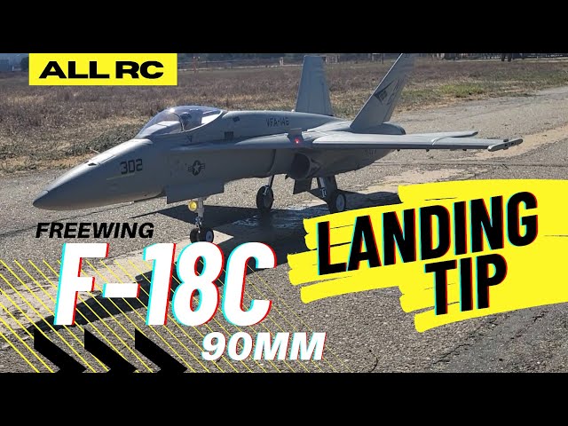 Freewing 90mm F-18 Landing Tip