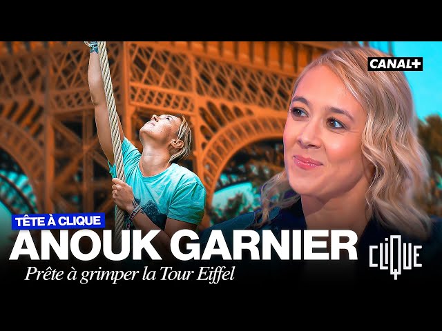 Qui est Anouk Garnier, l'athlète qui va grimper la Tour Eiffel à la corde ? - CANAL+