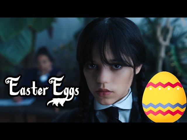 Wednesday Easter Eggs | Wednesday Staffel 1