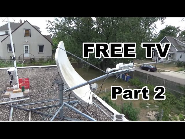 Free TV With An Old Satellite Internet Dish