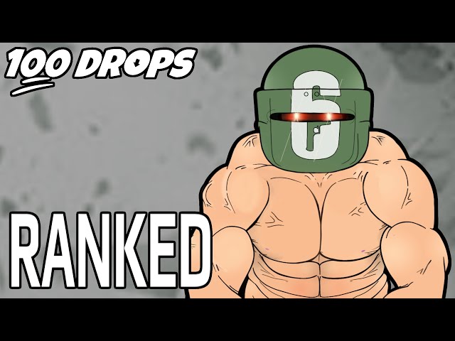 100 Drops -  [Ranked in Rainbow 6 Siege]
