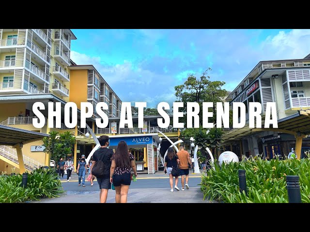 [4K] Shops at Serendra & Fully Booked bookstore Walk | BGC Taguig Philippines