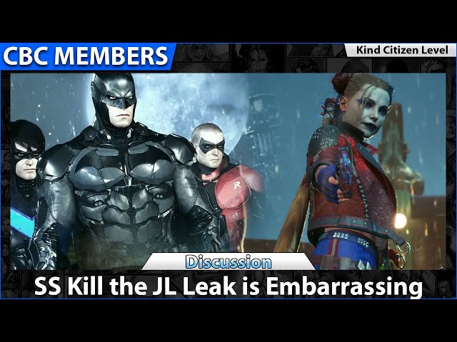 SS Kill the JL Leak Middle Finger to Arkham Fans MEMBERS KC
