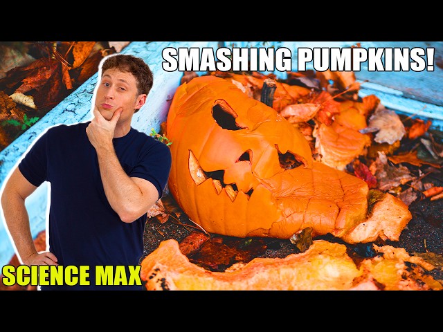 MAD SCIENTIST VS. PUMPKINS + More Hilarious Experiments At Home | Science Max | Full Episodes