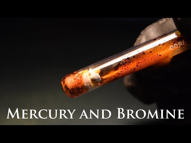 Reaction of Mercury and Bromine