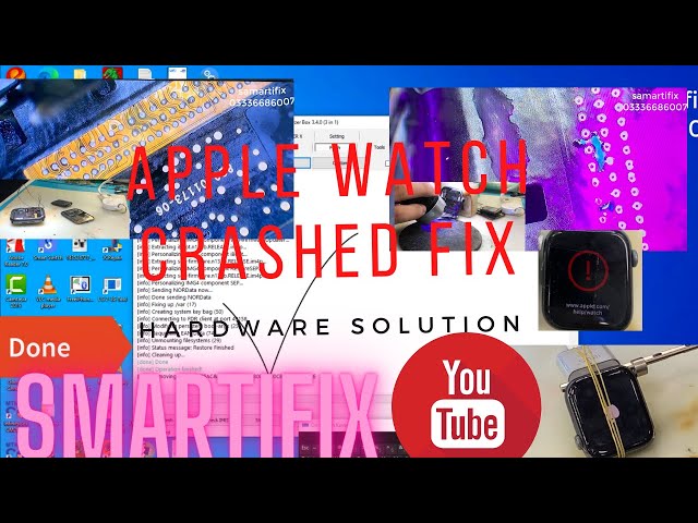 apple watch stuck in recovery hardware solution| series 4|2021 iwatch s4