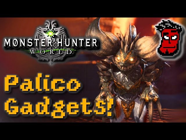Monster Hunter World: ALLE Palico Gadgets (Fähigkeiten) bekommen! | Gameplay [German Deutsch]